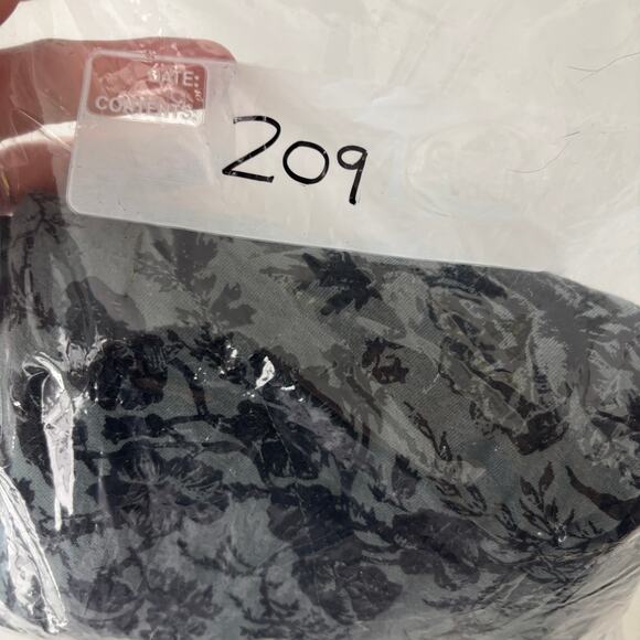 Effie’s heart dress women's size large floral black teal feminine girly quirky - Picture 9 of 9